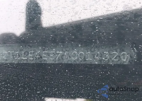 2010 Toyota Matrix z USA, uszkodzony, nr VIN 2T1LE4EE7AC014320